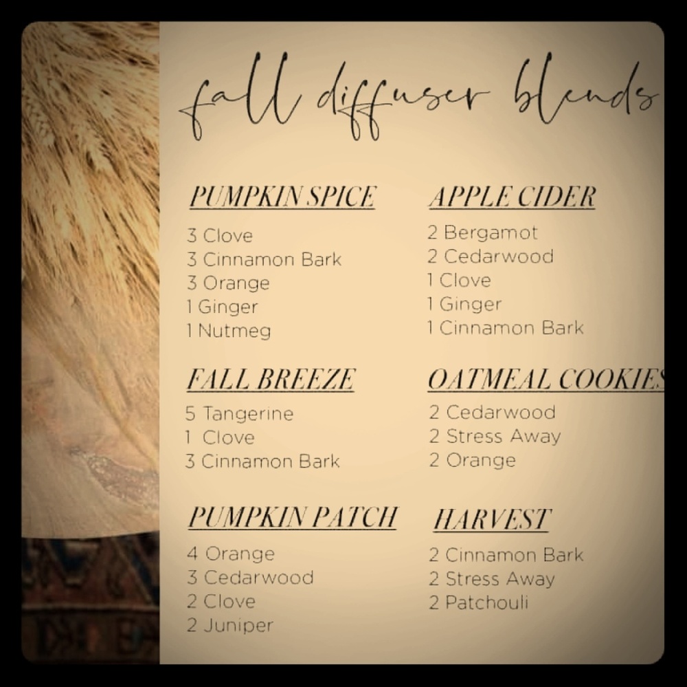 Essential oils personalized